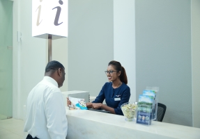 Information and Customer Service Counter